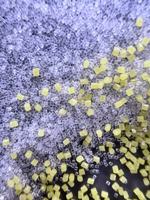 0.5*0.5MM प्लास्टिक घर्षण विस्फोट मीडिया ग्रीन नायलॉन गोल