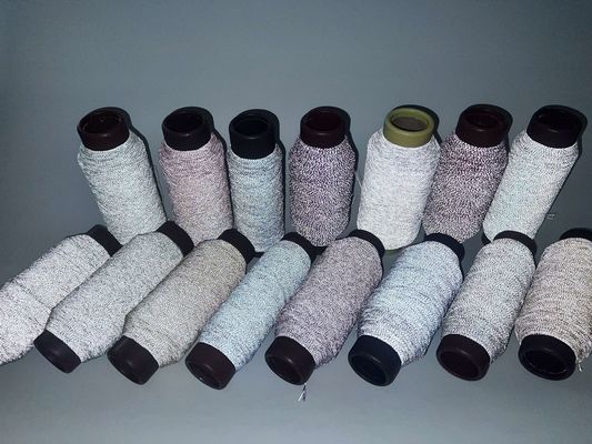 सुरक्षात्मक सुरक्षा धागा परावर्तक यार्न डबल साइड