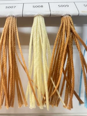 पीवीसी स्टर्लिंग लेपित यार्न अनुकूलित कोटिंग सामग्री मोमदार धागा