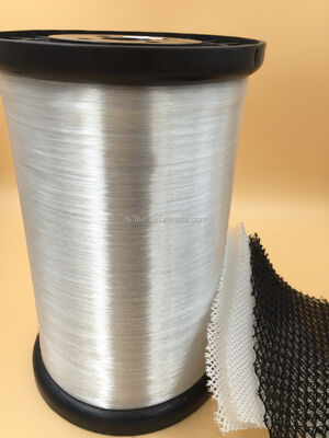 गर्म बिक्री फैक्टरी मेड 0.18MM 0.23MM 0.25MM 0.30MM PET मोनोफिलामेंट यार्न 3D गद्दे ब्रेडेड स्लीव के लिए